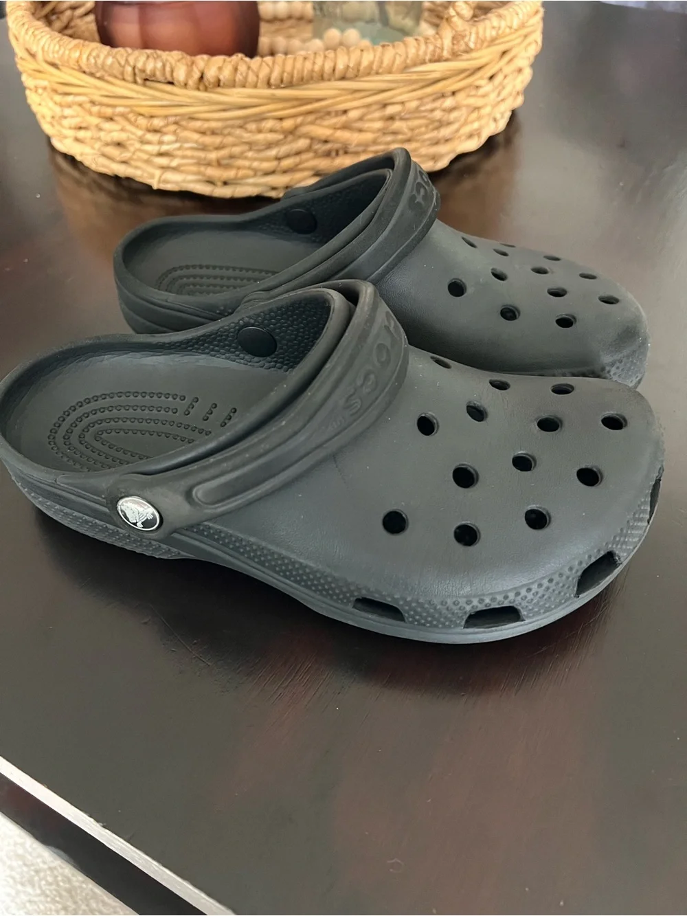 CROCS Kids Black Classic Clog